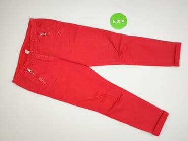 sukienka obcisła czerwona: Spodnie materiałowe damskie, L — 2