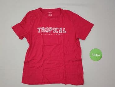 różowe t shirty damskie z nadrukiem: Esmara, T-shirt damski, rozmiar M — 2