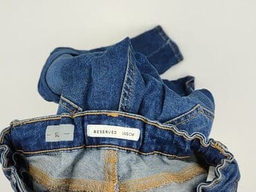czerwone bluzki reserved: Spodnie jeansowe, Reserved, 11 lat, 146, stan - Bardzo dobry — 4