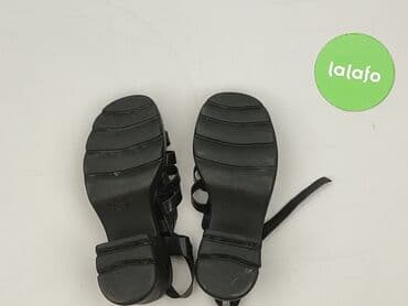 sandały w ccc na koturnie: Sandały damskie, 37 — 5