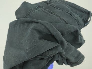 czarne krótkie spodenki sinsay: Jeansy damskie, rozmiar S — 4