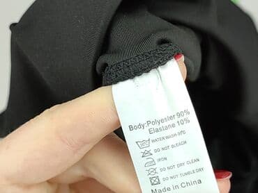 czarne legginsy sportowe z wysokim stanem: Legginsy Sportowe damskie, rozmiar M — 4