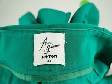 croop spodnie: Koton, Spodnie materiałowe damskie, rozmiar XS — 4