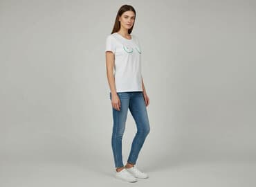 koszulki damskie z zabawnymi nadrukami: T-shirt damski, rozmiar M — 1