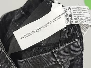 czarne jeansy pull: PULL&BEAR, Szorty damskie, rozmiar 2XS — 6