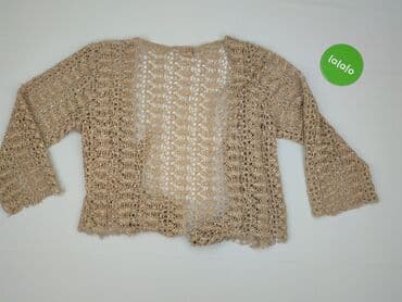 sweter z transparentnymi rękawami: Kardigan damski, rozmiar L — 3