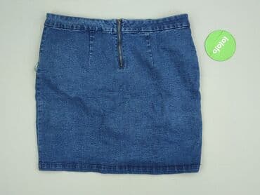 spodenko spódniczka jeans: Spódnica damska, rozmiar 2XL — 3