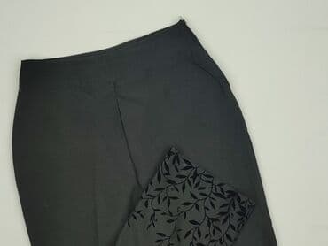 spodnie serduszka by o la la czarne: Spodnie materiałowe damskie, rozmiar S — 1