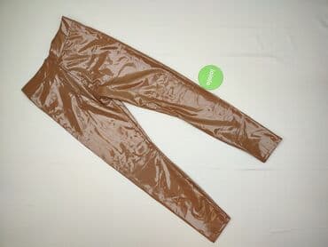 spodnie skórzane massimo dutti: Amisu, Legginsy Ze skóry ekologicznej damskie, rozmiar L — 2