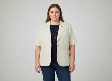 marynarki damskie plus size: Marynarka damska, rozmiar 7XL — 7