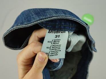 spodenko spódniczka jeans: Dromedar, Spódnica damska, rozmiar L — 5