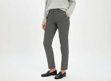 cekinowe spodnie h m: H&M, Spodnie materiałowe damskie, rozmiar M — 8