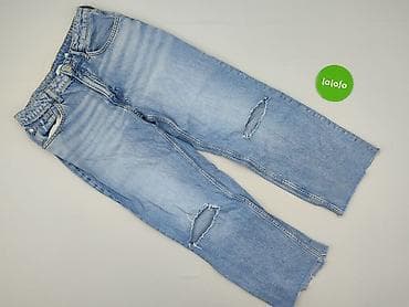 bluzka z dekoltem plus size: Spodnie jeansowe, H&M, 15 lat, 170, stan - Bardzo dobry — 2