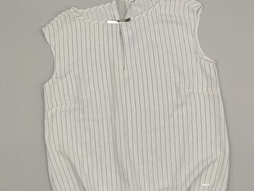 biała bluzka w czarne paski: Women's blouse, size M — 2
