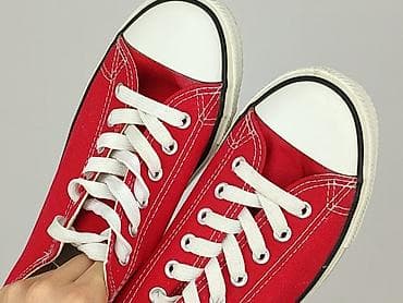 buty converse czerwone: Primark, Trampki damskie, rozmiar 38 — 7