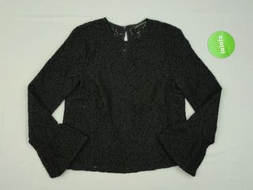 czarna bluzka koronkowa zara: Zara, Bluzka damska, rozmiar L — 2