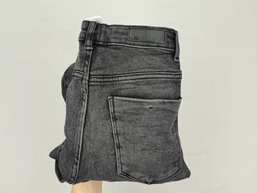 szare szerokie jeansy: Denim Collection, Jeansy damskie — 6