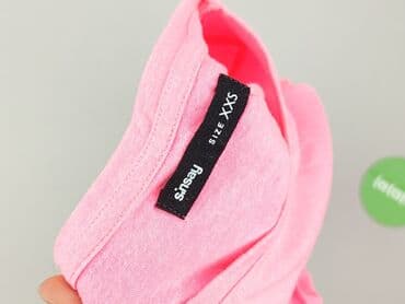 koszulka real rozowa: Sinsay, T-shirt damski, rozmiar 2XS — 4