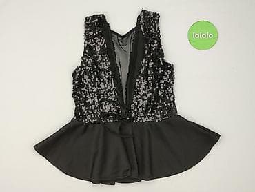 cekinowy sweter: Top damski, rozmiar L — 3