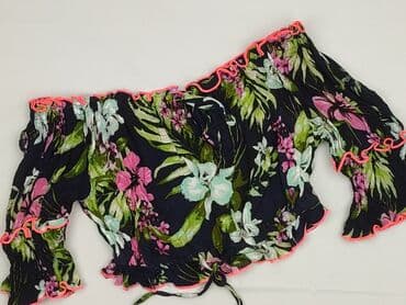 bluzki hiszpanki w kwiaty: Bluzka damska, rozmiar XS — 1