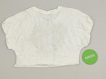 pull and bear white top: Bershka, Top damski, rozmiar XS — 3