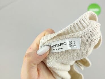 sweter z dodatkiem moheru: Stradivarius, Kardigan damski, S — 4