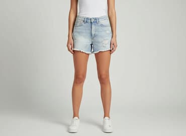 krótkie spodenki tommy hilfiger: H&M, Szorty damskie, rozmiar S — 7