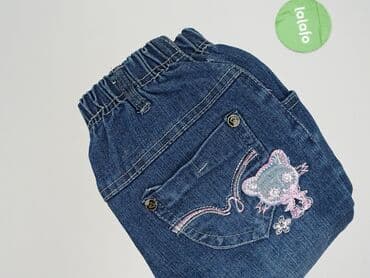 komplet legginsy i bluzka: Jeans, 3-4 years, 104, condition - Very good — 5