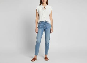 t shirty z falbanka: Bluzka damska, rozmiar S — 1