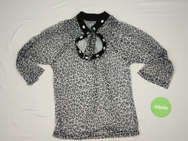 bluzki panterka z dekoltem: Leopard, Bluzka damska, rozmiar S — 2