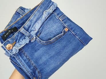 spódniczka dżinsowe z wysokim stanem: Spódnica damska, rozmiar S — 5