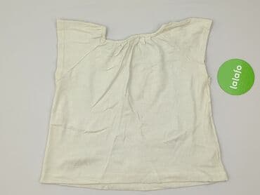 koszulka z dekoltem karo: Bluzka damska, M — 3