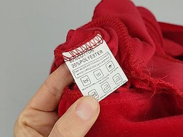 czerwona bluza pull bear: Bluza z kapturem damska, rozmiar XL — 6