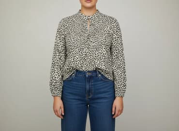 reserved czarne bluzki: Reserved, Bluzka damska, rozmiar XL — 7