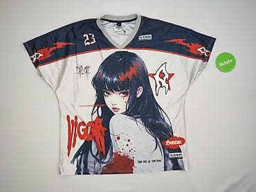 bluzki anime: Romwe, T-shirt damski, rozmiar XL — 2