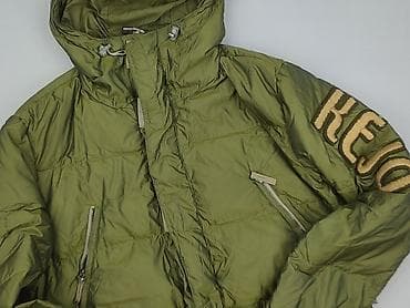 kurtka kingdom: Męska kurtka zimowa/ocieplana KEJO, rozmiar M - Kolor: oliwkowa — 1