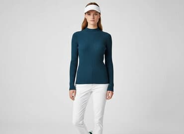 poliamid w swetrze: H&M, Golf damski, rozmiar S — 6