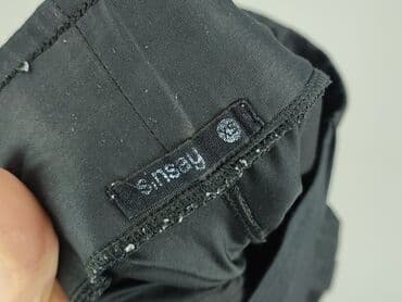 woskowane legginsy z wysokim stanem: Sinsay, Legginsy Eleganckie damskie, rozmiar XS — 5