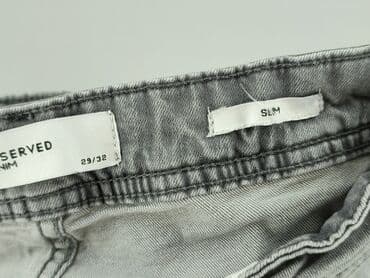 czarne cargo pull and bear: Jeansy dla mężczyzn, L — 5