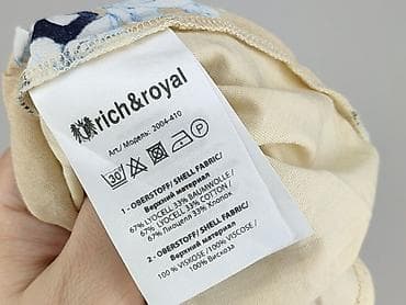 niebieska bluza h: Rich & Royal, Bluzka damska, rozmiar M — 5