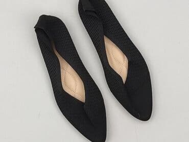 kozaki zimowe w ccc: Balerinki damskie, 37 — 1