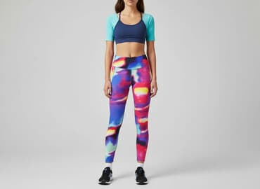 krótkie legginsy damskie hm: H&M, Legginsy Sportowe damskie, rozmiar XS — 8