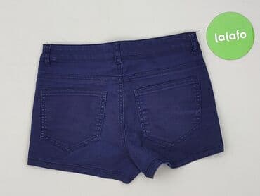 granatowe spodenki damskie: WOW, Szorty damskie, rozmiar M — 3