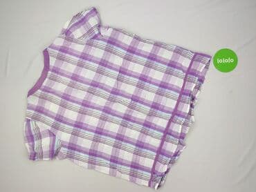 liliowa bluza damska: XLNT, Bluzka damska, rozmiar L — 3