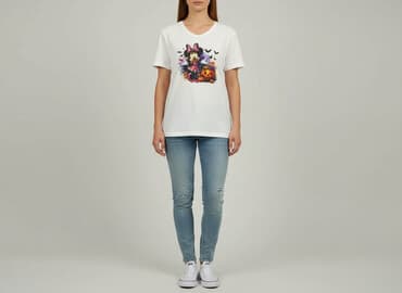 t shirty minnie: Minnie, T-shirt damski, rozmiar L — 1