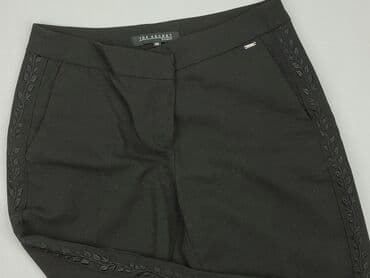 zara woskowane spodnie: Top Secret, Material trousers for women, size S (EU 36) — 1