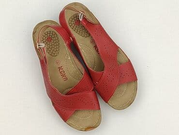 czerwone sandaly ccc: Sandały damskie, rozmiar 38 — 1