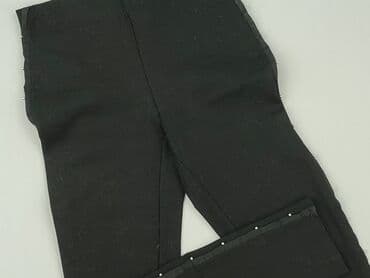 woskowane legginsy z wysokim stanem zara: Zara, Legginsy Eleganckie damskie, rozmiar M — 1