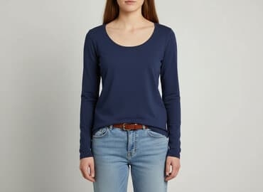 marynarka damska niebieska reserved: Yessica, Bluzka damska, rozmiar One size — 7