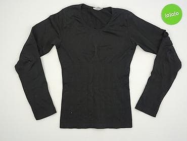 czarny tshirt: Bluzka damska, rozmiar S — 2
